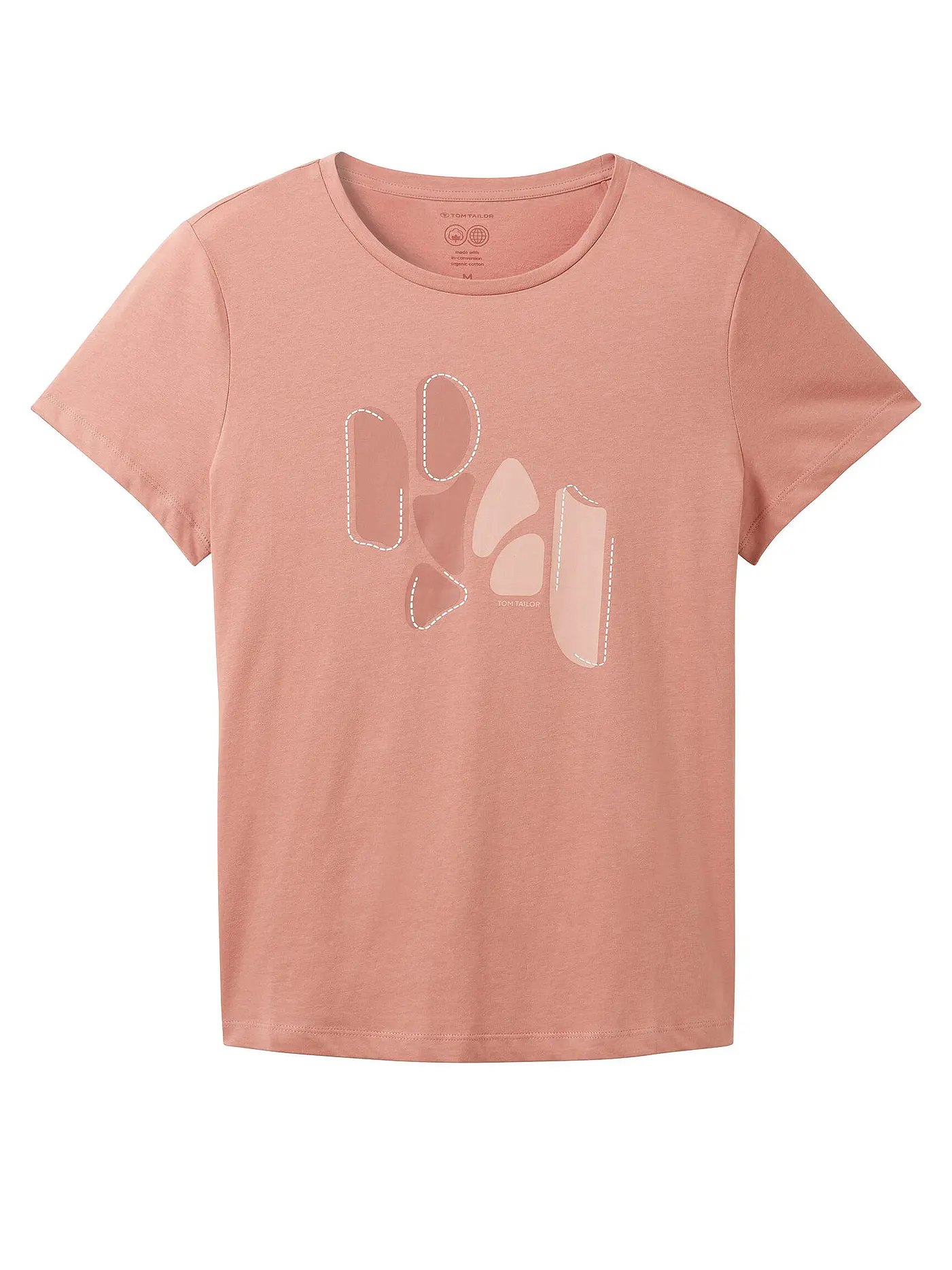 TOM TAILOR | T-Shirt | rosa